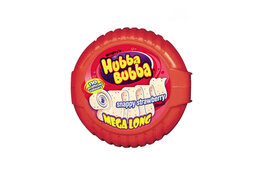 Hubba Bubba Hubba Bubba Mega Long Tape Strawberry 56g