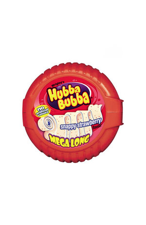 Hubba Bubba Hubba Bubba Mega Long Tape Strawberry 56g