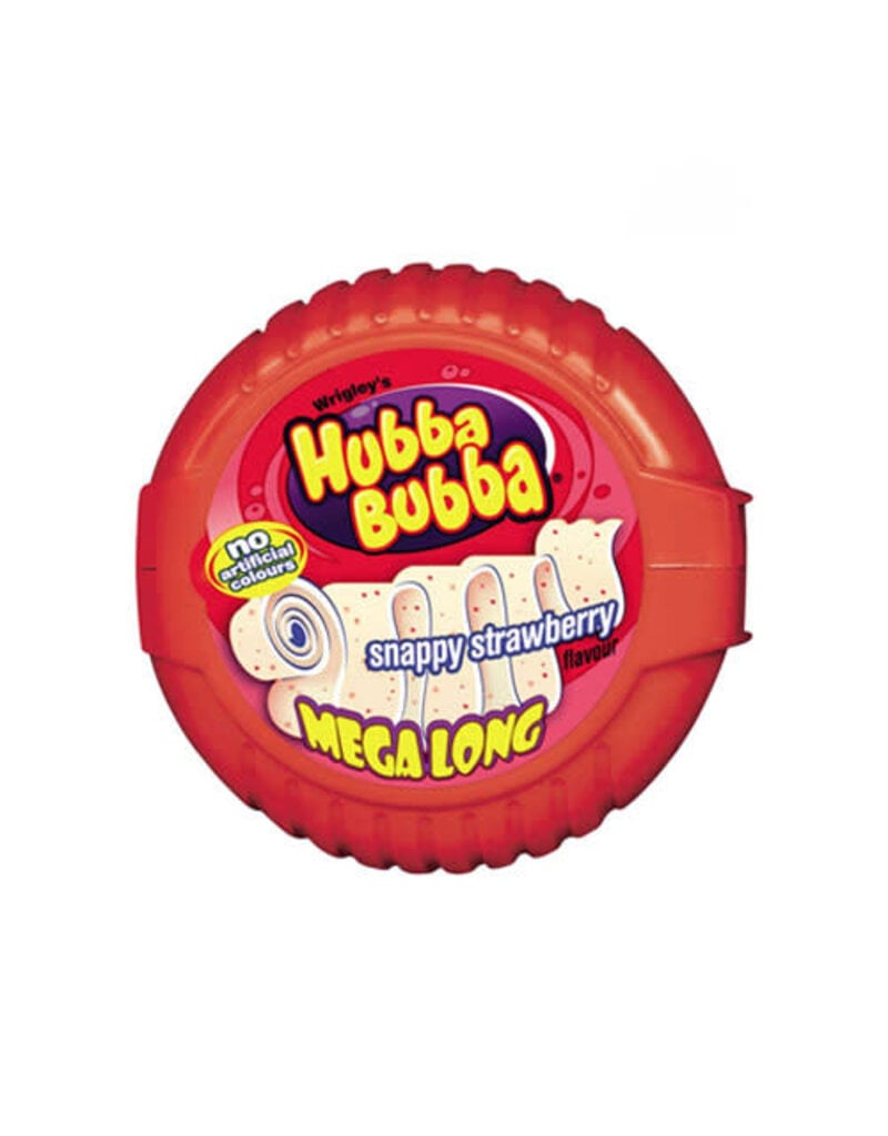 Hubba Bubba Hubba Bubba Mega Long Tape Strawberry 56g