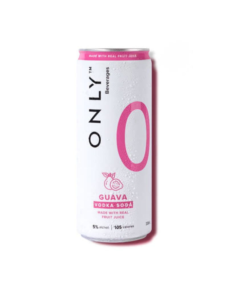 Only Vodka ONLY Vodka Soda Guava