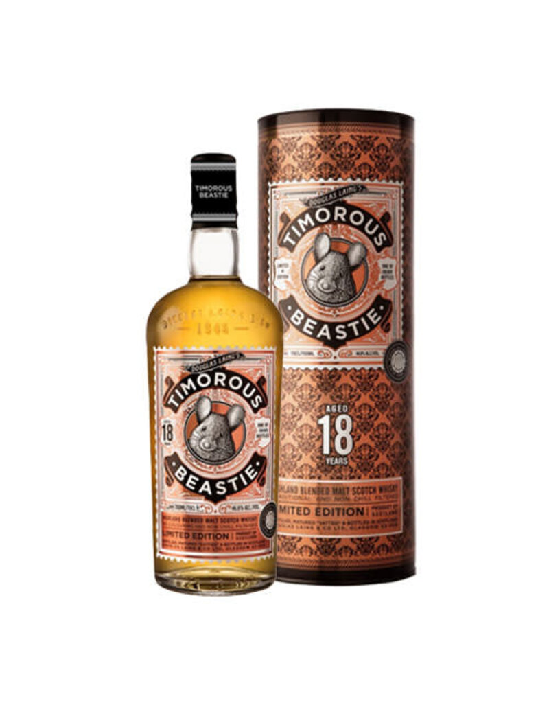 Douglas Laing Douglas Laing Timorous Beastie 18 Year Regional Malts Scottish Whisky