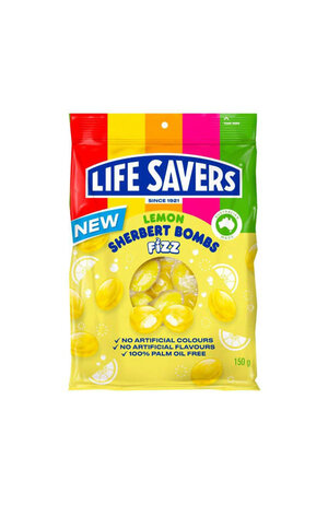 Life Savers Life Savers Lemon Sherbert Bombs 150g