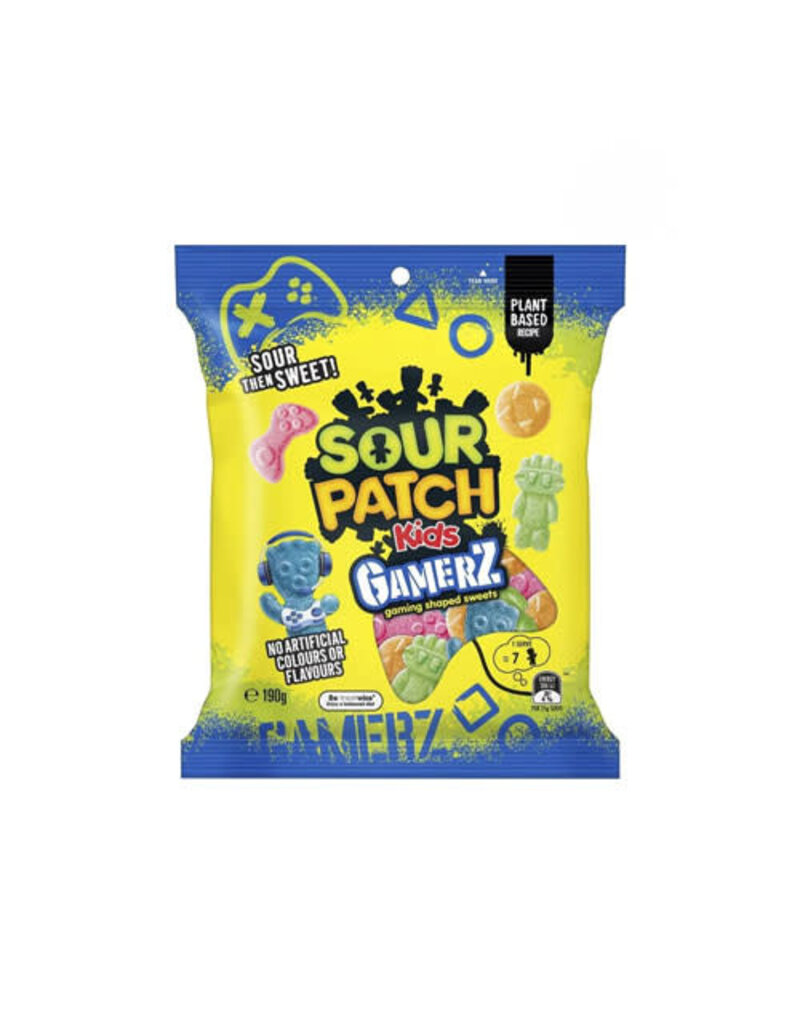 Sour Patch Kids Sour Patch Kids Gamerz Gaming Shaped Lollies 190g