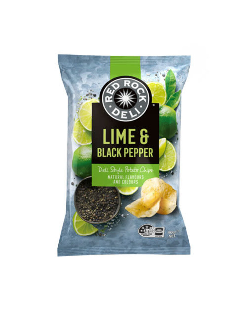 Red Rock Deli Red Rock Deli Lime & Black Pepper 90g