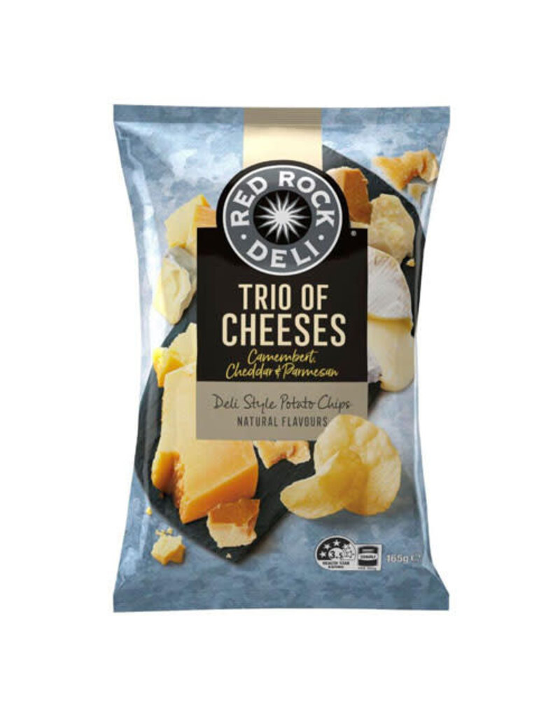 Red Rock Deli Red Rock Deli Trio of Cheese 165g