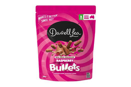 Darrell Lea Darrell Lea Bullets Milk Chocolate Raspberry Liquorice 204g