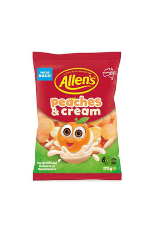 Allen's Allen's Peaches & Cream 170g
