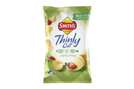 Smith's Smith's Thinly Cut Lightly Tangy 175g