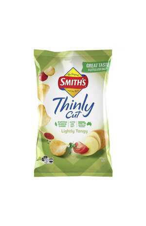 Smith's Smith's Thinly Cut Lightly Tangy 175g