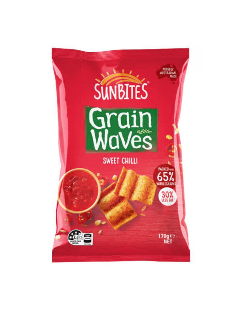 Smith's Sunbites Grain Waves Sweet Chilli 170g