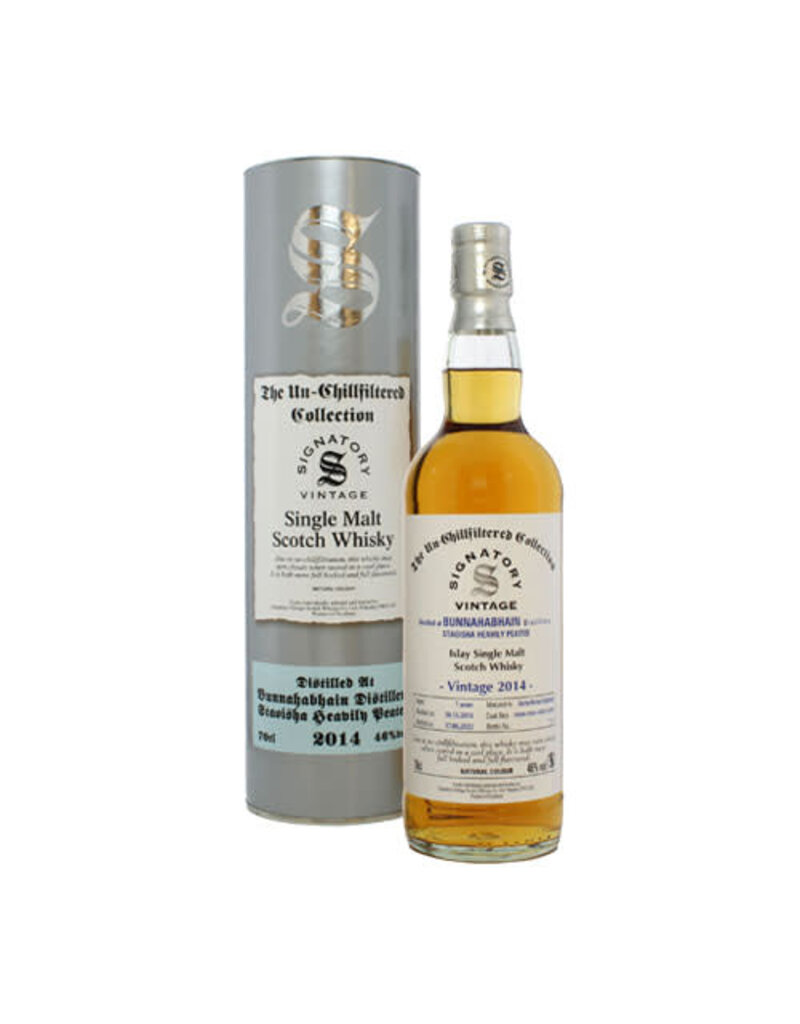 Signatory Signatory Bunnahabhain Staoisha 7 Years Old Single Malt Islay Whisky 700ml