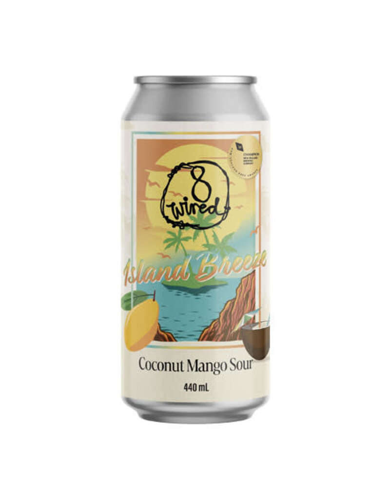 8Wired Brewing 8wired Island Breeze Coconut Mango Sour