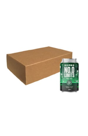 Hong Kong Beer Co. Hong Kong Beer Co. No. 0 Limits Non-Alcohol Pale Ale x 24 cans (Case Offer)