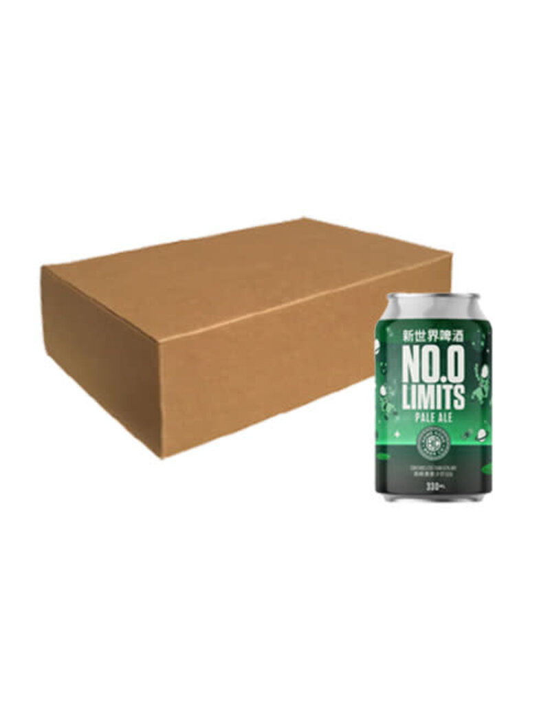 Hong Kong Beer Co. Hong Kong Beer Co. No. 0 Limits Non-Alcohol Pale Ale x 24 cans (Case Offer)
