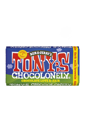 Tonys Chocolonely Tony's Chocolonely B/J Dark Milk Chocolate Brownie 180g
