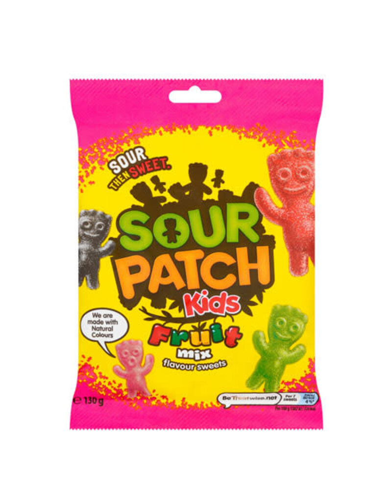 Sour Patch Kids Sour Patch Kids Fruit Mix Sweets Bag 130g