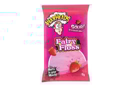 Warheads Warheads Strawberry Fairy Floss Bag 15g