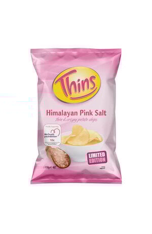 Thins Thins Himalayan Pink Salt Crisps 45g