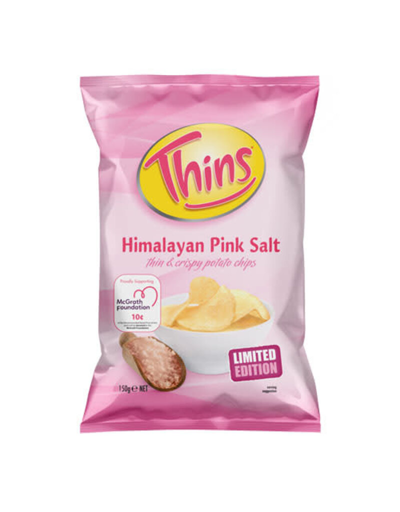 Thins Thins Himalayan Pink Salt Crisps 45g