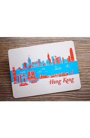 Ditto Ditto Ditto Postcard Hong Kong Skyline (DAY)