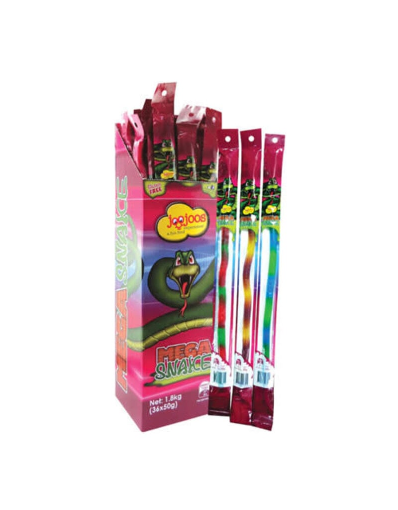 Joo Joo's Wrapped Mega Snakes 50g