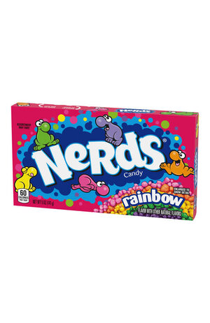 Wonka Wonka Nerds Rainbow Video Box 141.7g