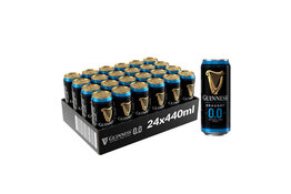 Guinness Guinness 0.0 Non-Alcohol Stout 440ml x 24 Cans (Case Offer)
