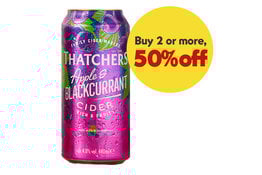 Thatchers Thatchers Apple & Blackcurrant Cider_