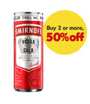 Smirnoff Smirnoff Vodka and Cola_