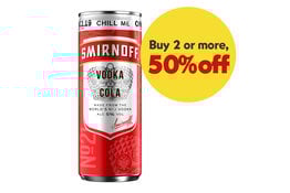 Smirnoff Smirnoff Vodka and Cola_