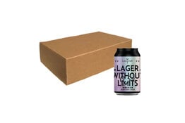 HK Lovecraft HK Lovecraft Lager Without Limits Alcohol Free Hoppy Rice Lager x 12 cans (Case offer)