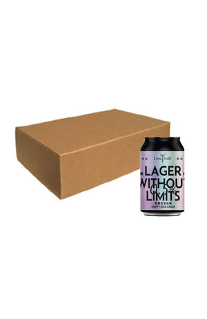 HK Lovecraft HK Lovecraft Lager Without Limits Alcohol Free Hoppy Rice Lager x 12 cans (Case offer)