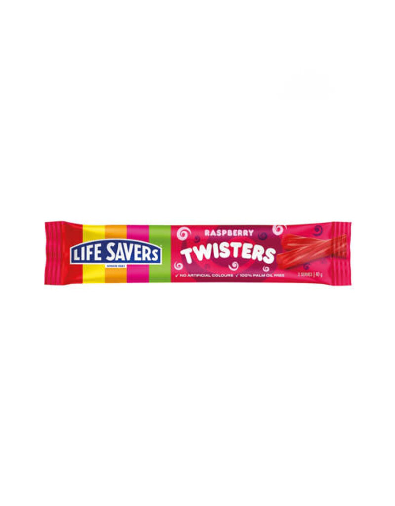 Life Savers Lifesavers Raspberry Twisters 40g