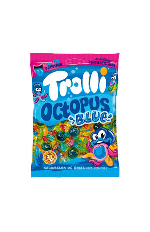 Trolli Trolli Octopus Blue 100g
