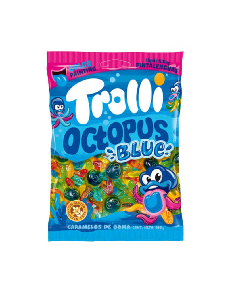 Trolli Trolli Octopus Blue 100g