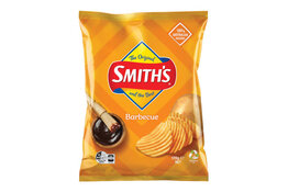 Smith's Smith's Crinkle Cut BBQ 170g