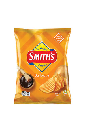 Smith's Smith's Crinkle Cut BBQ 170g