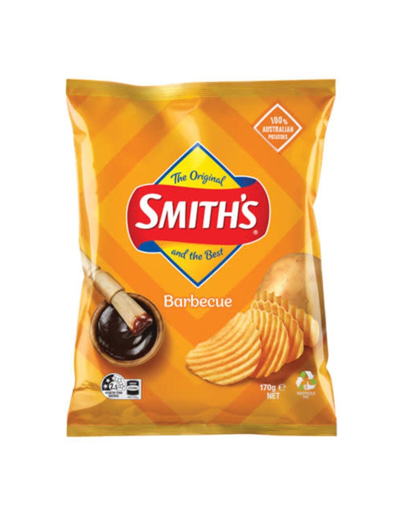 Smith's Smith's Crinkle Cut BBQ 170g