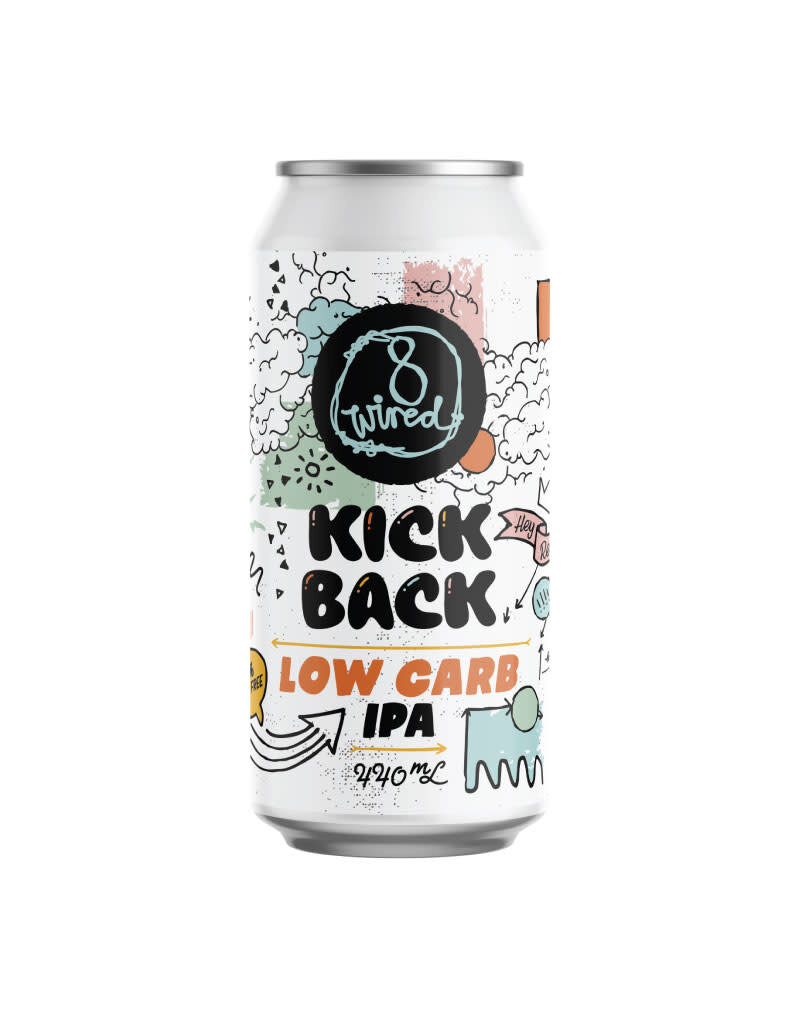 8Wired Brewing 8Wired Kick Back Low Carb IPA