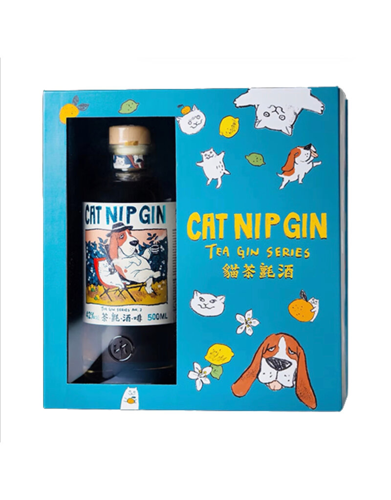 N.I.P Distilling 無名氏 N.I.P Catnip Gin Special Edition Tea Gin Series No. 3 with Gift Box and Cup 500ml