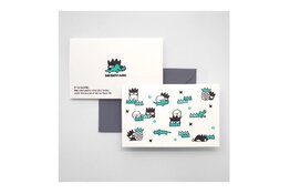 Ditto Ditto Ditto x Sanrio mini card Bad Badtz-Maru