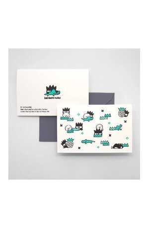 Ditto Ditto Ditto x Sanrio mini card Bad Badtz-Maru