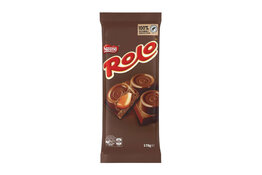 Nestle Nestle Rolo Caramel Milk Chocolate Block 170g