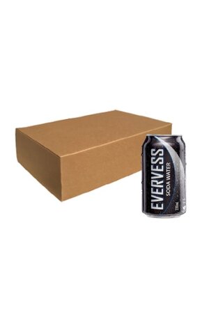 Evervess Evervess Soda Water x 24 cans (Case Offer)