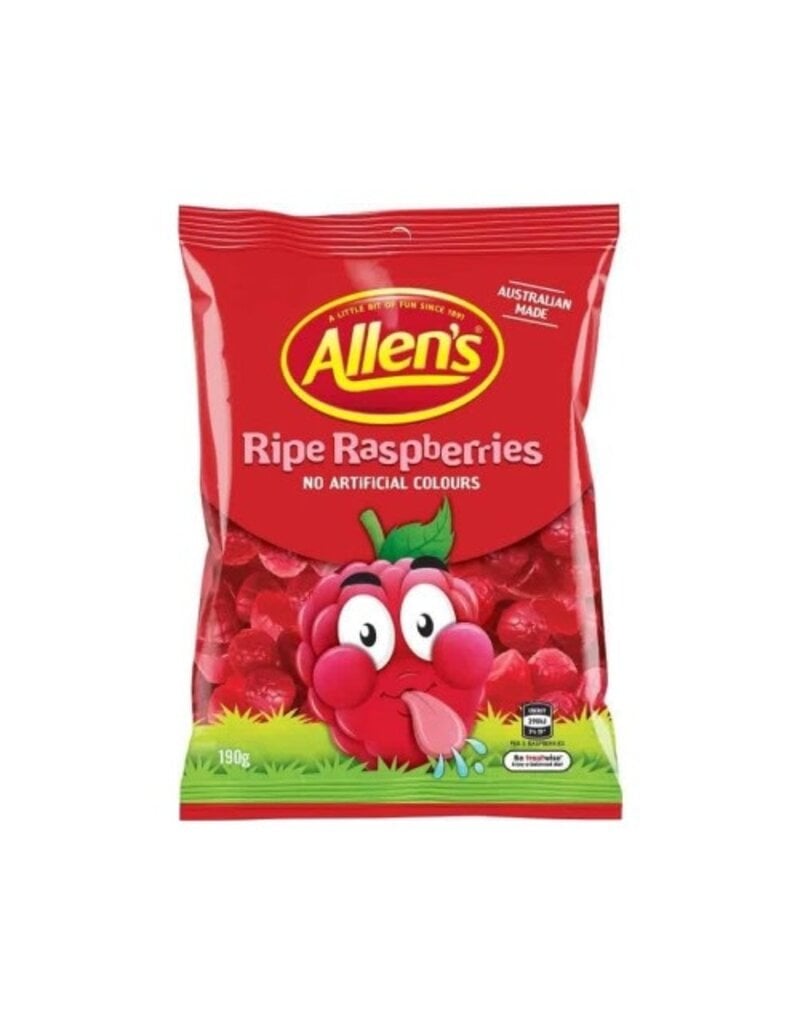 Allen's Allen's Ripe Raspberries 190g