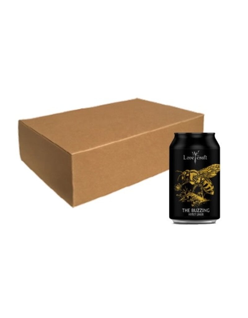 HK Lovecraft HK Lovecraft The Buzzing Honey Lager x 12 cans (Case Offer)