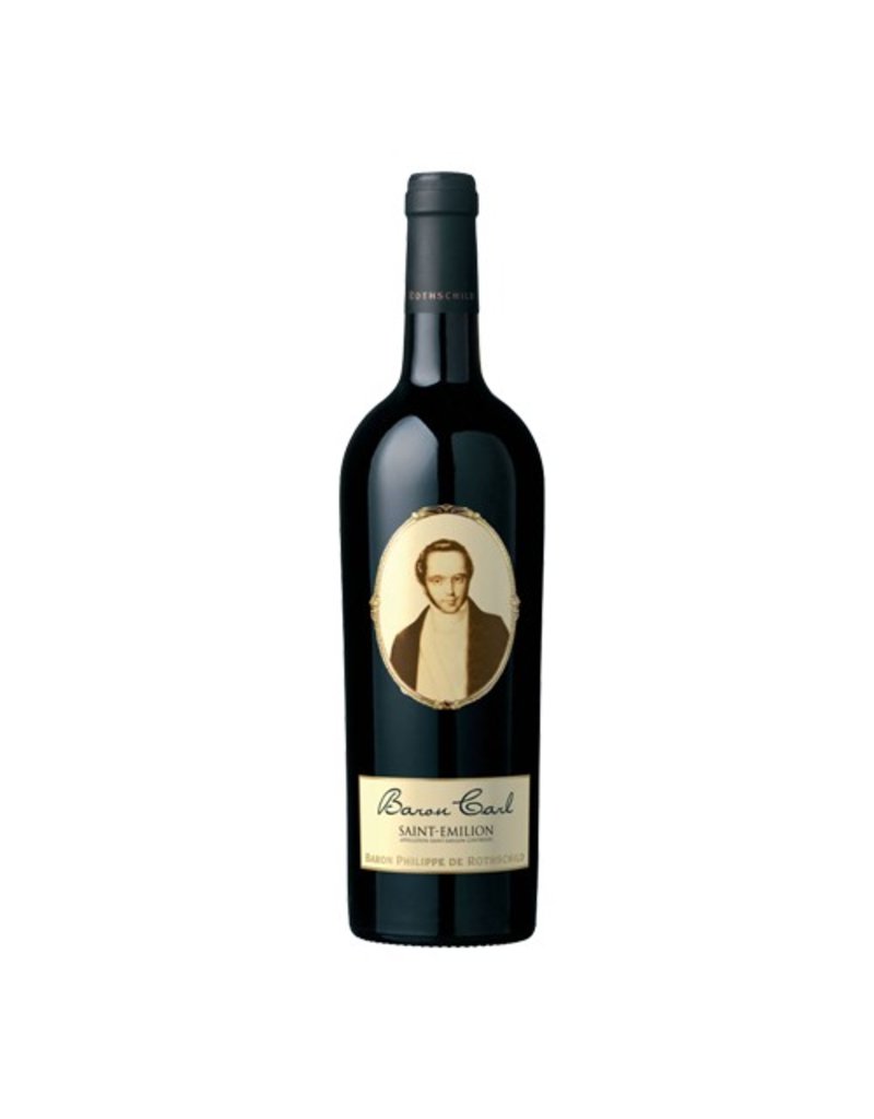 Baron Philippe de Rothschild Baron Philippe de Rothschild Saint Emilion Baron Carl 2018, Bordeaux Rouge, Saint Emilion, Bordeaux, France