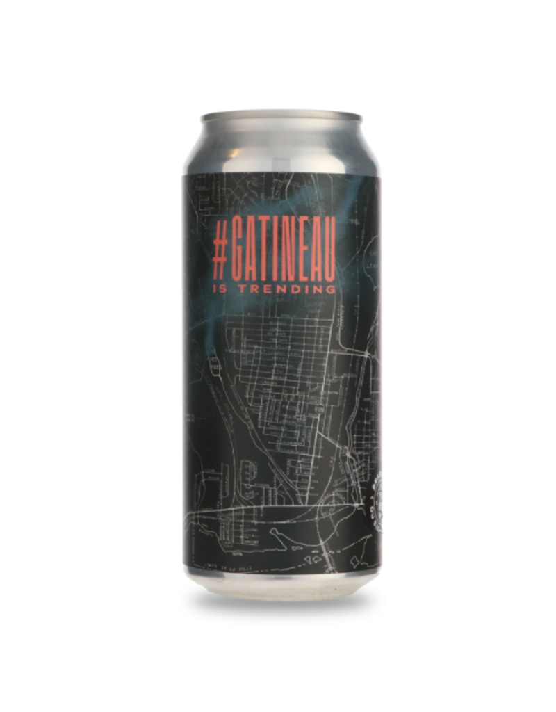 Brasserie Du Bas Brasserie Du Bas #GATINEAUISTRENDING Triple IPA WITH Galaxy, Nelson Sauvin & Citra hops 473ml