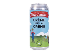 Brasserie Du Bas Brasserie Du Bas Crème de la New Double IPA with Citra, pESHarine, Waimea Nelson Crème Sauvin & Nelson Sauvin Hop Kief 473ml