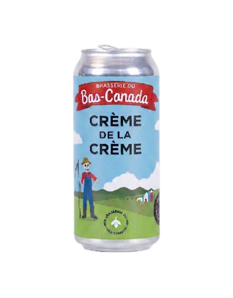 Brasserie Du Bas Brasserie Du Bas Crème de la New Double IPA with Citra, pESHarine, Waimea Nelson Crème Sauvin & Nelson Sauvin Hop Kief 473ml